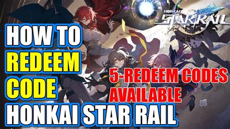 Honkai star rail redeem. How to redeem Honkai: Star Rail codes · Log into the game · Open the phone menu · Click on the three dots to the right of your character portrait · Sele... 