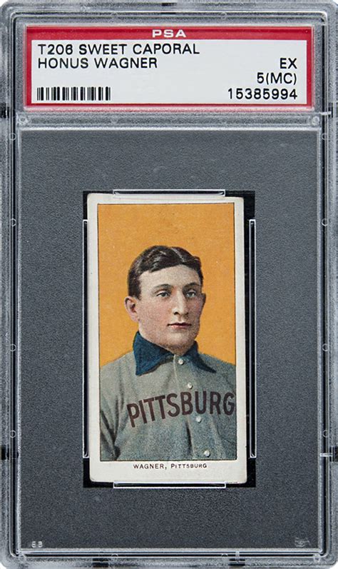 Aug 16, 2021 · A Honus Wagner baseball card, the most famous and among the rarest sports trading cards in the world, sold at auction Monday morning for a record $6.6 million. . 