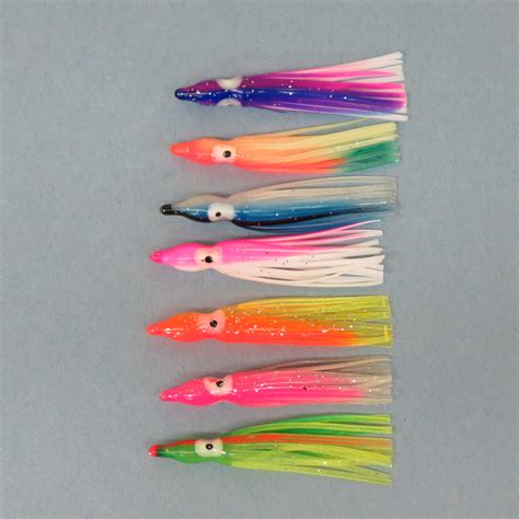 Hoochies - 1 1/2'' UV Hoochie. This is a popular size Hoochie for kokanee or Coho Salmon lures. You can use the Rotator insert to flare out the skirt and. give it a spin and shake action. $3.55. Compare. Details. 2 1/2'' UV Colors / Glow-N-Dark Hoochie. This Hoochie size is a in between size. 