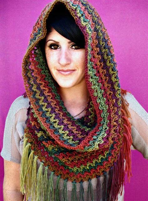 Hooded Cowl Free Crochet Pattern