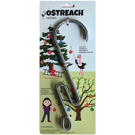 Hooks For Large Outside Ornaments - OSTREACH