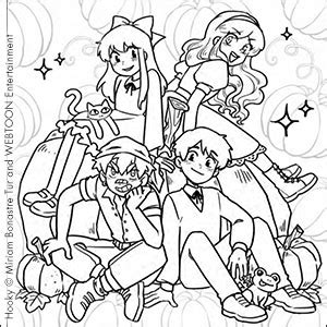Hooky Coloring Pages