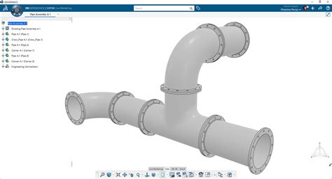 Hoover Pipe 3D CAD Model Library GrabCAD