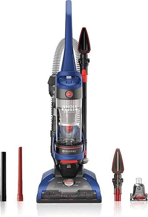 Hoover WindTunnel Whole House Rewind Corded Bagless Upright Vacuum ...