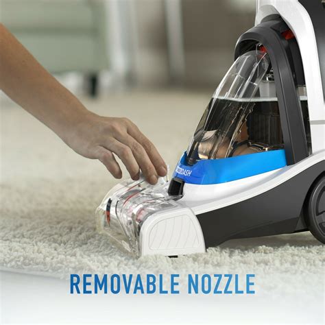 Hoover powerdash pet compact carpet cleaner. Easily tackle pet messes and everyday stains with the Hoover PowerDash, our most powerful compact carpet cleaner. Our new PowerSpin Pet Brush Roll provides a powerful clean for high traffic areas and small spaces. This easy-to-use pet carpet cleaner delivers a compact and lightweight design for efficient cleaning and storage. 