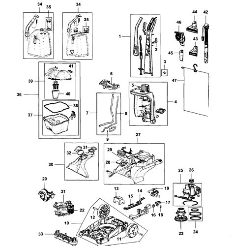 Hoover smartwash fh52000 parts diagram. Flat Non-Stretch Belt - Single Belt Pack For Select Hoover Bagless Uprights with On/Off Brushroll Pedal. $6.99. ADD TO CART. Upright Vacuum Primary Filter. $4.99. $5.99. ADD TO CART. Solution Tank with Cap for PowerDash. $33.99. 