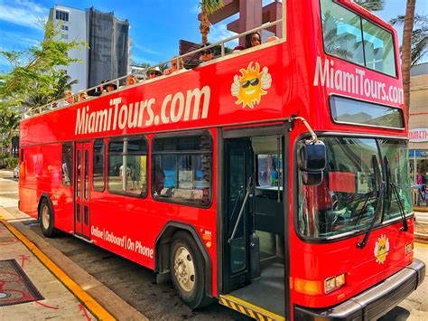 Hop on hop off miami. Explore the cosmopolitan city of Miami! Following your transfer from Orlando, step to the top deck of the Open Top Hop On Hop Off Bus - as it transports you all around The Magic City! From Coconut Grove, Little Havana, The Miracle Mile, Coral Gables - over the Biscayne Bay Bridge and Ocean Drive and the South Beach area - this is a great way to ... 