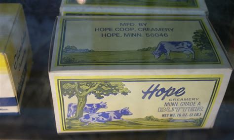 Hope Creamery butter Minnesota Prairie Roots