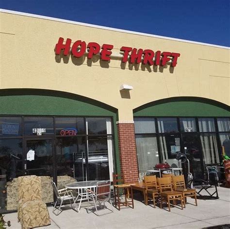 Hope thrift store. 