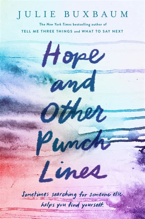 Full Download Hope And Other Punchlines By Julie Buxbaum