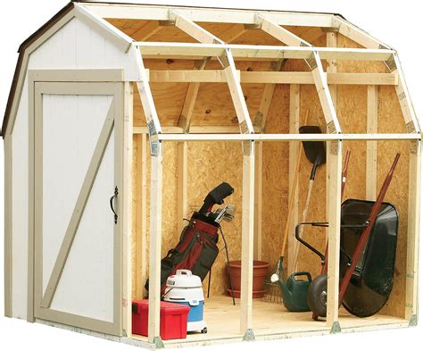 Hopkins 90190 2x4basics Shed Kit, Barn Style Roof shed kits