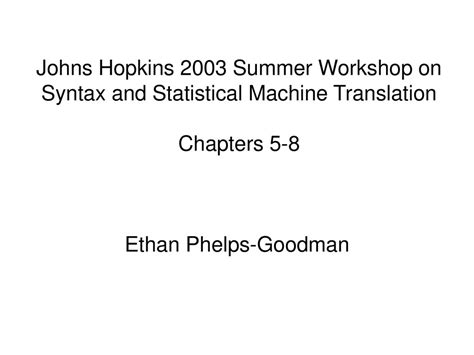 Hopkins And Syntax