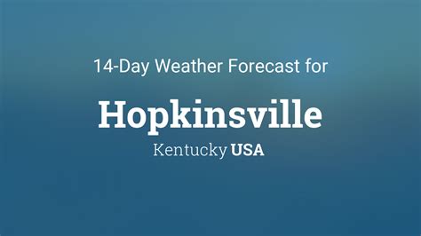 Hopkinsville ky weather. .  ...