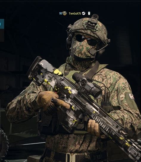 Horangi mw2. Horangi – Bombast Horangi is ready for any situation with a full face mask and combat vest to boot. Screenshot by Dot Esports 