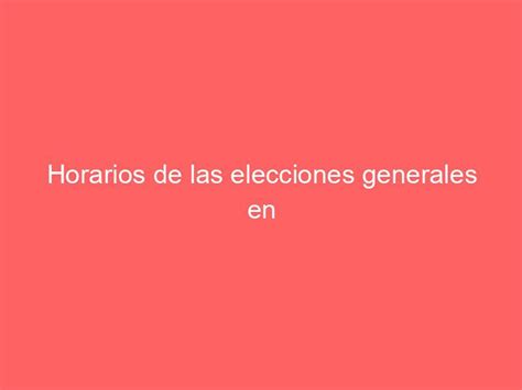 Horarios de las elecciones generales en Argentina: ¿hasta qué hora se puede votar y cuándo cierran las urnas?