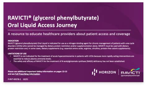 Horizon By Your Side HCP RAVICTI (glycerol phenylbutyrate) …