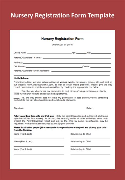 Horizon Nursery: Registration form - Dan.com