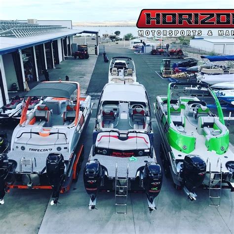 Horizon Motorsports is a Motorsports and Marine dealership located in Lake Havasu City, AZ. We carry boats, off-road, cars, trailers, RVs and jet skis from many manufacturers such as DCB and Playcraft, and high-quality evaporative coolers from Portacool™. We also provide financing near the areas of Las Vegas, Phoenix, Denver, Los Angeles, Dallas.. 