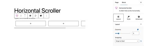 Horizontal scroll bar in lightning component.  This feature makes user navigation intu...
