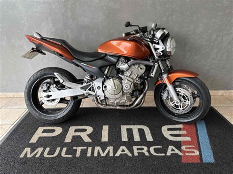 Hornet laranja 2007 501 cc mais honda - Mercado Livre