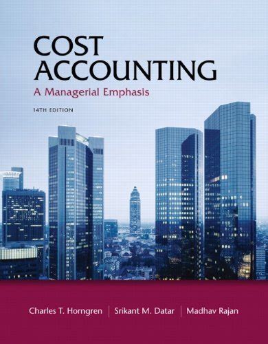 Horngren 14th edition solution manual cost accounting. - Dos mundos 7th text workbook lab manual.