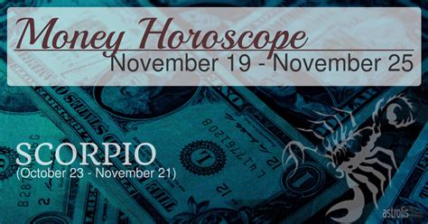 Horoscope scorpio today money. Scorpio Money Horoscope Today: Today might bring financial tidings that encourage you to reevaluate your budgets and savings plans. While an impulse buy could be tempting, especially if it's ... 