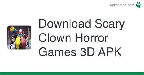 Horror Clown 3D Freaky Clown APK Download for Android 