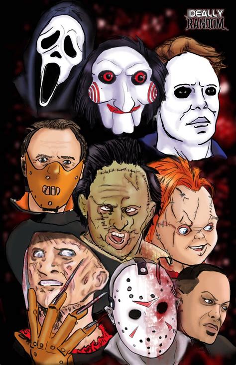 Horror Icons Evil Killers