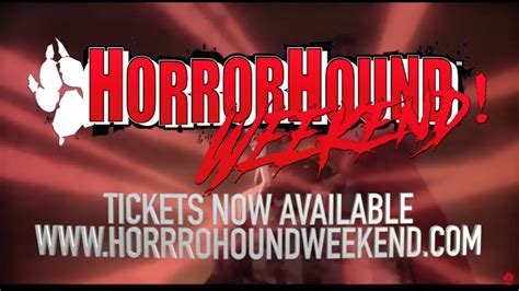 HorrorHound Weekend - Indianapolis 2020 September 18-20, 2020 Cancelled Indianapolis Convention Center. Indianapolis, IN. Horror Convention with TV programming Organized by HorrorHound Weekend Ltd. HorrorHound Magazine presents a series of mid-west Horror Conventions in such cities as Cincinnati, Ohio, Indianapolis, …. 