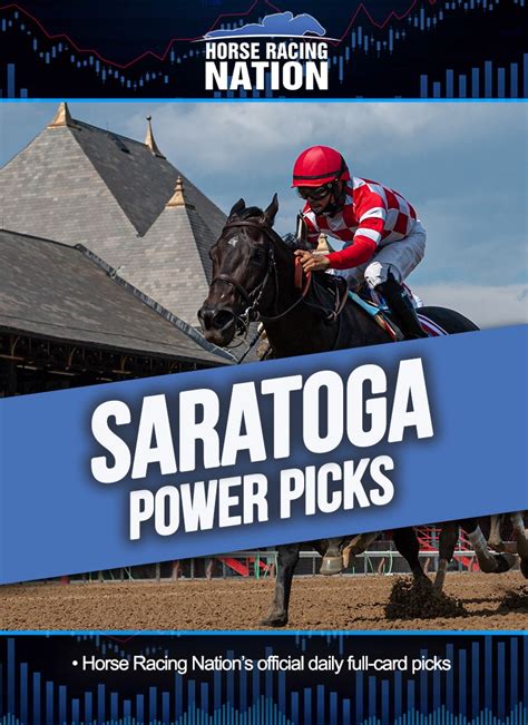  Best Saratoga Racing Picks. For each Saratoga meeting schedule, you will be able to find the best free Saratoga racing picks right here. Each race will be listed along with the most tipped runner in each race. You can decide whether you want to wager on the most tipped runner or dig deeper. Clicking on 'All Picks' will take you to the event page. . 