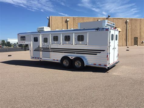 Horse trailers for sale in colorado. SOLD - 2004 Charmac 4 Horse Trailer. Title in Hand & Ready to Go This is a tall and wide trailer that can haul your biggest horses. It has: Walk In MidTack Room Dressing Room with Swinging…. Find Trailers in Denver, Colorado as well as other new and used horse trailers on Equine Now. If you have a trailer for sale, list it for free. 