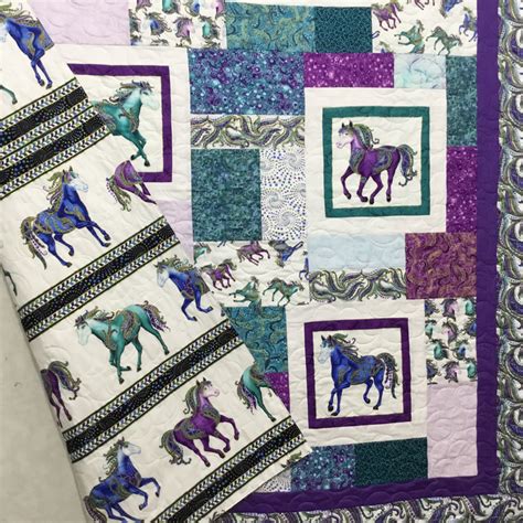 Horsen Around Quilt Kit - Patchwork with Gail B