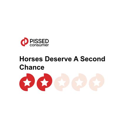 Horses deserve a second chance reviews. https://youtu.be/8PW0ffiAlCc Check out Raven 