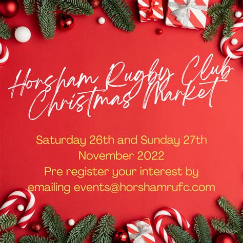 Horsham Rugby Club Christmas Market