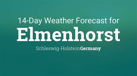 Horst, Schleswig-Holstein, Germany Allergies Weather Forecast