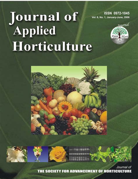 Horticulture Journal Impact Factor - Sci Journal