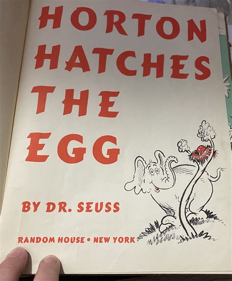Read Online Horton Hatches The Egg By Dr Seuss