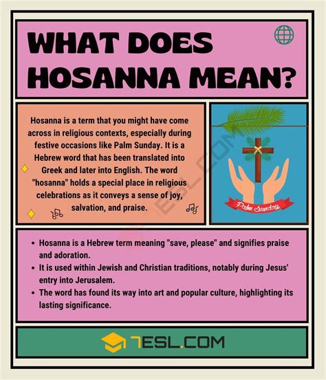 Hosanna Meaning & Usage Britannica