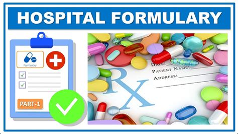 Hospital Formulary - All You Need To Know