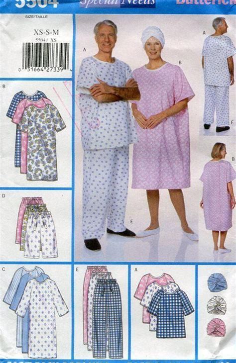 Hospital Gown Patterns Catalog of Patterns