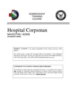 Hospital corpsman rate training manual navedtra. - Biologia - la unidad y diversidad de la vida.