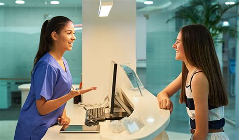 Hospital front desk receptionist salary. Domi Healthcare is currently seeking 1 full-time and 1 part-time front desk receptionist who can perform routine administrative and clinical front desk duties. Ideal candidates must be able to multitask, work well in a fast-paced environment, establish a positive patient experience, and be a team-player. 