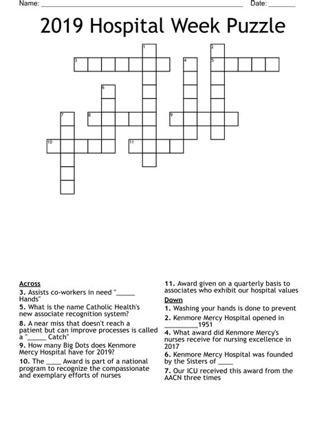 Hospital triage expert crossword clue. So what should you be doing to max out your memory, both now and in the future? Doing those crosswords really is a good place to start, but it’s not your only option. Here are 15 e... 