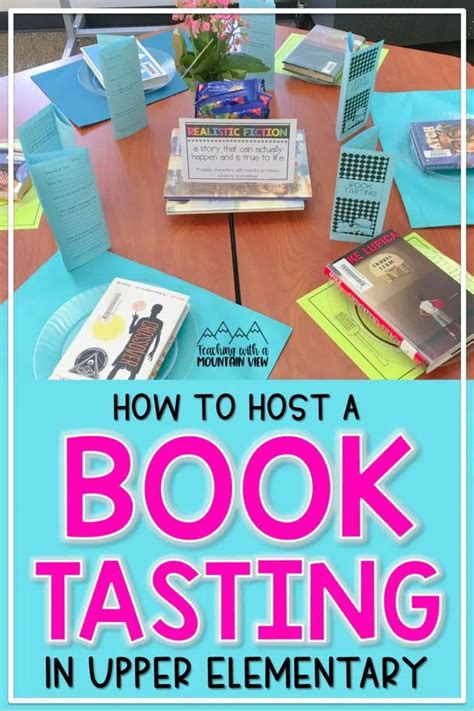 Host a Classroom Book Tasting! - Teaching with a …