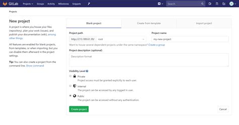 Host your own Git Repositories with GitLab • CloudSigma