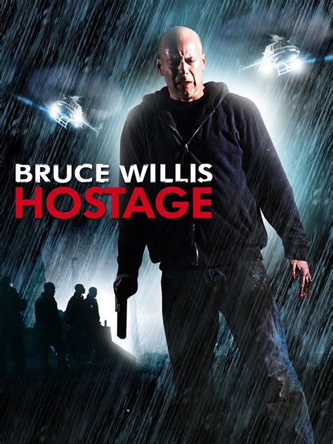 Hostage 2005. Tom Clancy's Splinter Cell (2002) Tom Clancy's Splinter Cell: Pandora Tomorrow (2004) Hostage is a 2005 American action thriller film produced by and starring Bruce Willis and directed by Florent-Emilio Siri. The film was based on the 2001 novel of the same name by Robert Crais, and was adapted for the screen by Doug Richardson. 