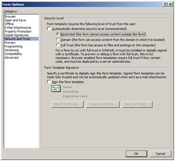 Hosting Infopath 2007 In A Winforms Application Codeproject