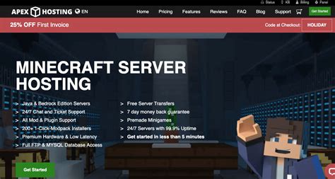 Hosting minecraft server. Install mod favorit dan simpan progress game dengan backup otomatis Minecraft server hosting. Dapatkan akses root penuh & dedicated IPV4/IPV6. 