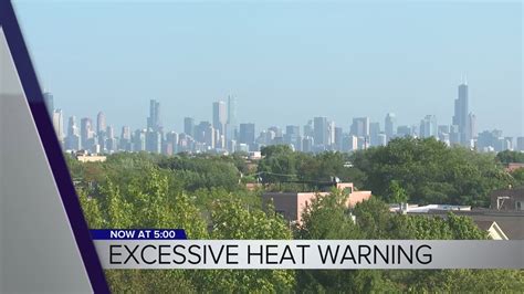 Hot, humid weather: Excessive Heat Warning in place for Chicago area