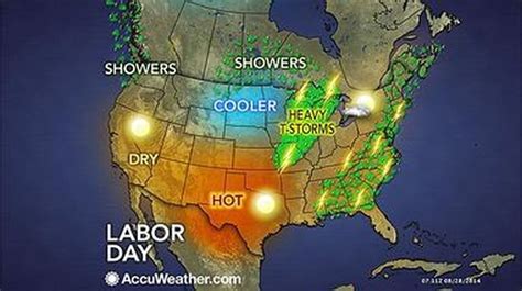 Hot, more humid Labor Day weekend